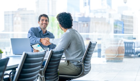 HR team members practicing behavioral interview questions for global employers