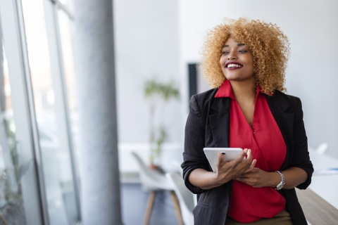 Global HR manager thinking about the business culture in Jamaica