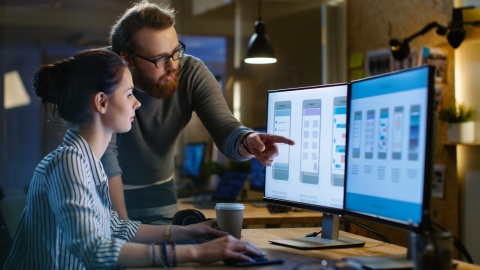 Global HR team researching how to outsource UX designers