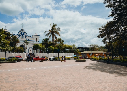Iglesia Inmaculada Concepcion de Maria, Concepcion de Ataco in El Salvador